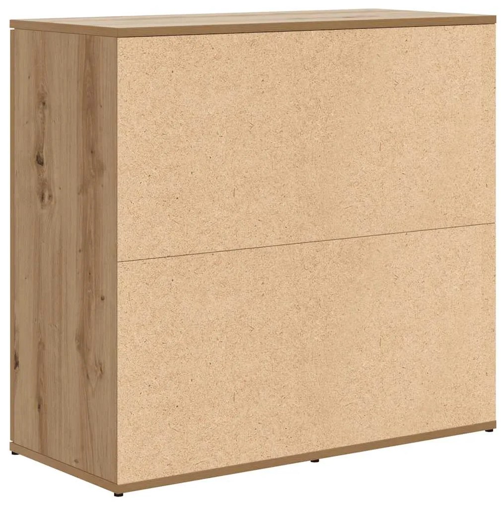 vidaXL Ντουλάπι Τεχνίτης Δρυς 80 x 36 x 75 εκ. Επεξεργασμένο Ξύλο