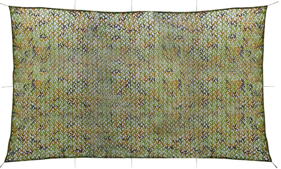 vidaXL Δίχτυ Σκίασης Παραλλαγής Πράσινο 2 x 7 μ. με Σάκο Αποθήκευσης