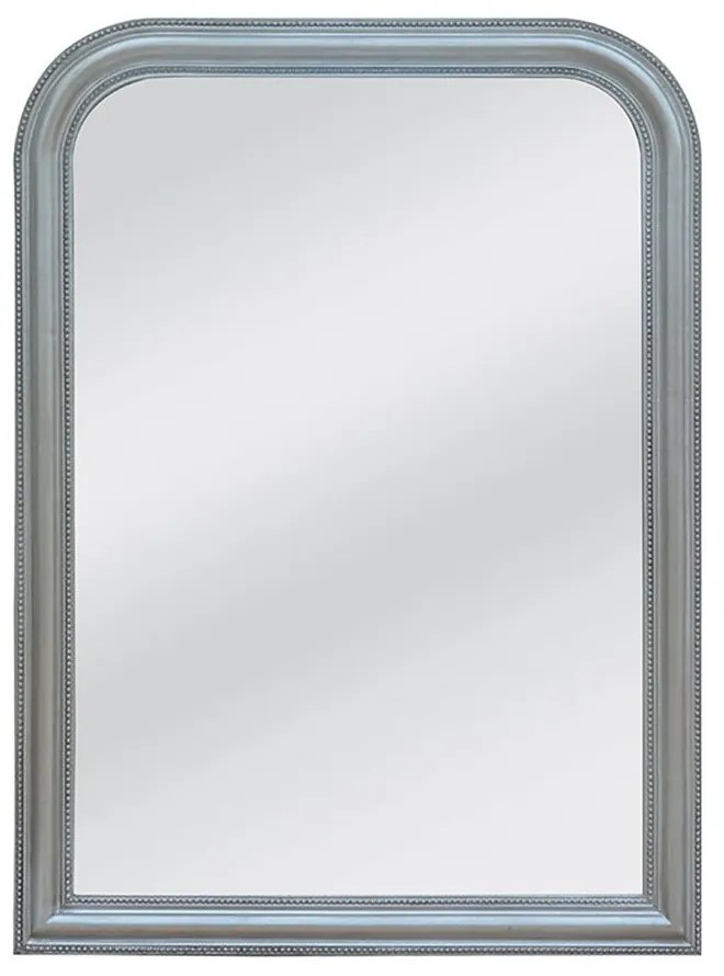Καθρέπτης Τοίχου Louis 11-0365 64xH90cm Antique Silver Wood, Glass