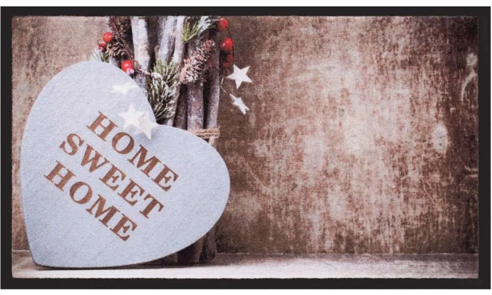 Πατάκι Εισόδου Image Home Sweet Home Brick 163 45x75cm Brown-White Sdim 45X75