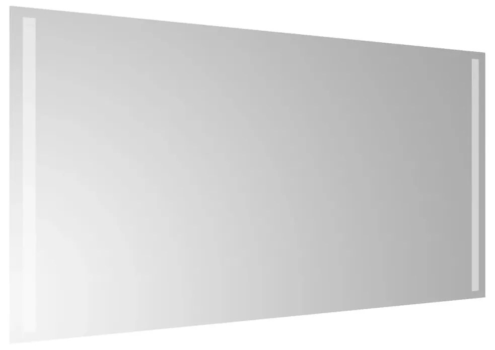 Καθρέφτης Μπάνιου με LED 100x50 εκ. - Διαφανές