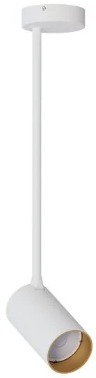 Κρεμαστό Φωτιστικό Οροφής GU10 10W IP20 Mono Long M Nowodvorski-7671-Λευκό-Χρυσό 7671