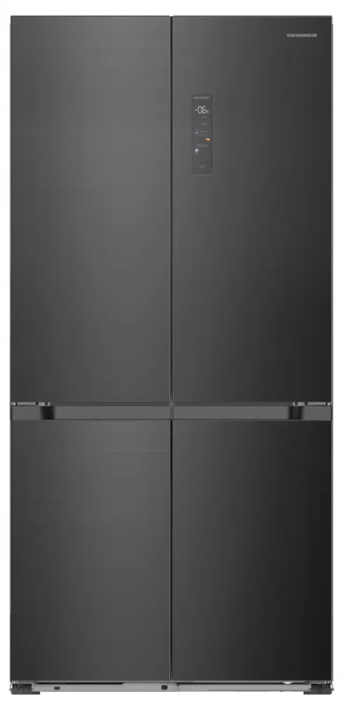 Heinner HSBS-HM505MDSINFDXE++ Ψυγείο Ντουλάπα 505L NoFrost Υ190.2xΠ90.5xΒ59.7εκ. Dark Inox
