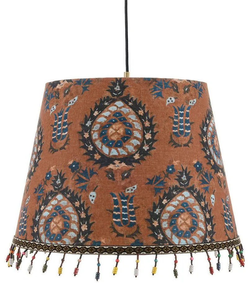 Φωτιστικό Οροφής Flourish Sienna CL50377 ø35xø45xH30 Orange-Multi MindTheGap Metal, Fabric