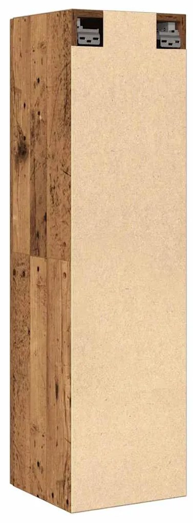 ντουλάπι τηλεόρασης vidaXL Παλιό ξύλο 30,5x30x110 cm Ξύλινη κατασκευή