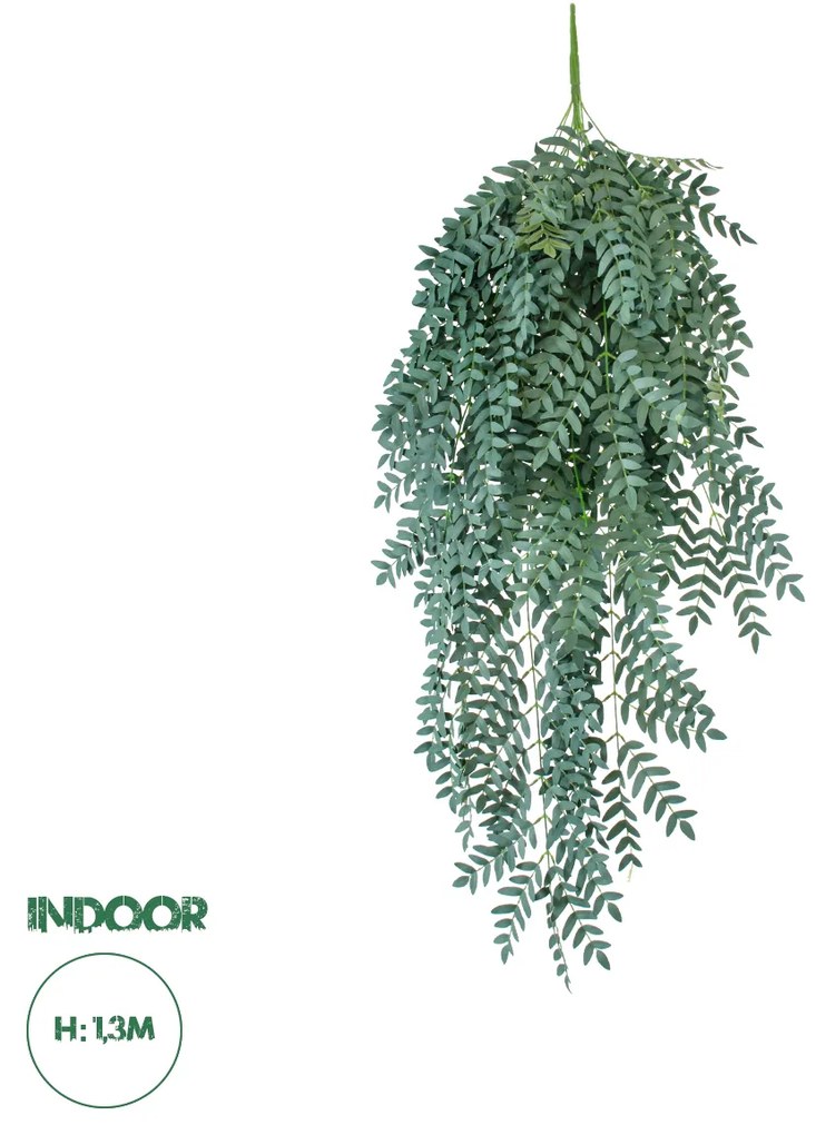 GloboStar® Artificial Garden ACACIA HANGING BRANCH 20254 Τεχνητό Διακοσμητικό Κρεμαστό Φυτό Ακακία Υ130cm