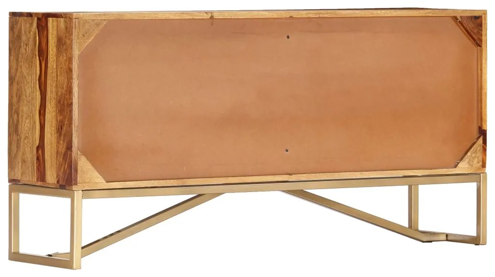 vidaXL Μπουφές 118 x 30 x 60 εκ. από Μασίφ Ξύλο Sheesham