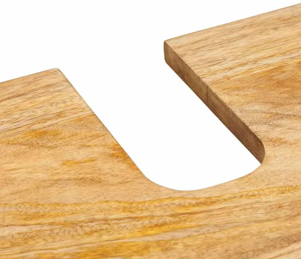 vidaXL Ντουλάπα Νιπτήρα Mπάνιου με ράφι με πόρτα Καφέ 62 x 33 x 58 εκ.