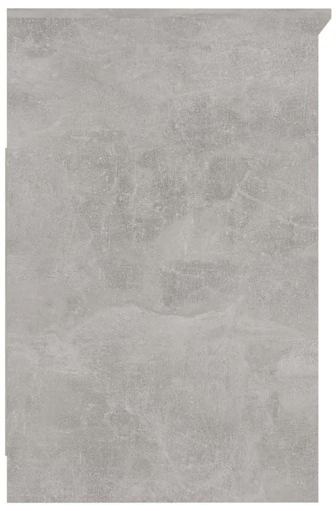 vidaXL Συρταριέρα Γκρι Σκυροδέματος 40x50x76 εκ. Επεξεργασμένο Ξύλο