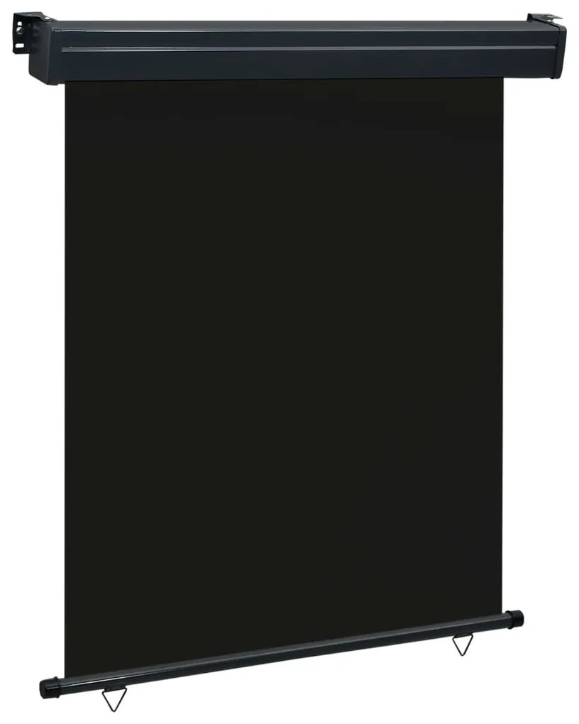 Σκίαστρο Βεράντας Πλαϊνό Μαύρο 145 x 250 εκ.