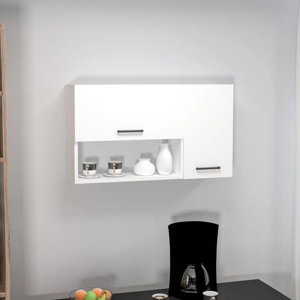 Ντουλάπι Λευκό ATRAPES 90x24.8x52