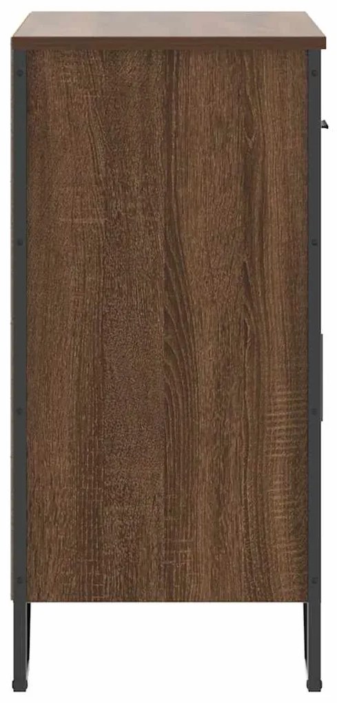 vidaXL Ντουλάπι Καφέ Δρυς 79,5x35,5x74,5 εκ. Επεξεργασμένο Ξύλο