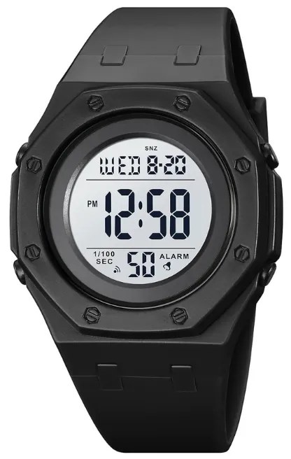 Ψηφιακό ρολόι χειρός – Skmei - 2048 - Black/White-220488_bw
