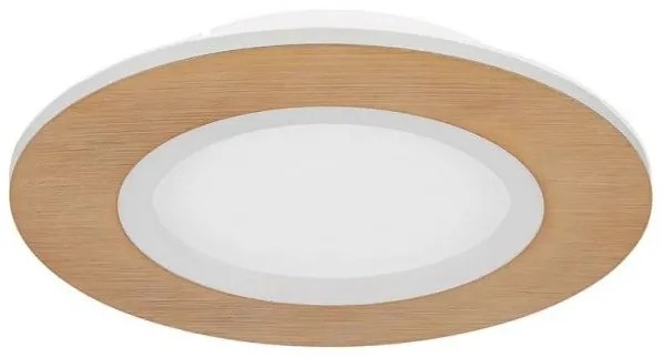 Πλαφονιέρα Φωτιστικό Οροφής LED 23,4W Καφέ Φ30cm Clay 41767R Globo Lighting 41767R Καφέ