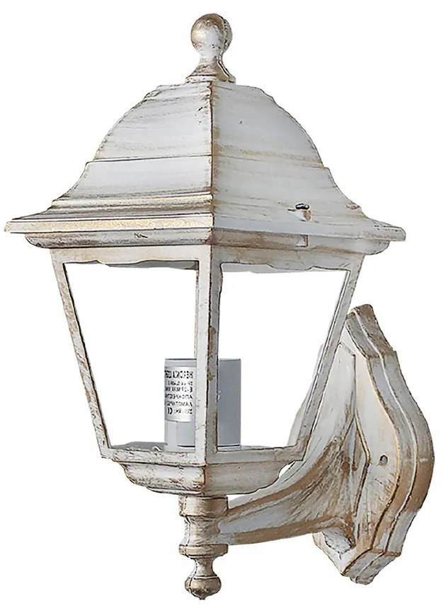 Απλίκα Εξωτερικού Χώρου Heronia Hermes White/Bronze 07-1325