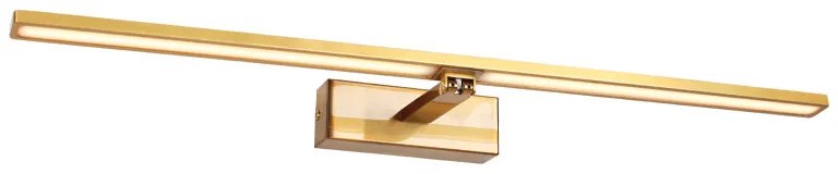 Φωτιστικό Μπάνιου LED Aca Palma PN15LEDW67BR Brass
