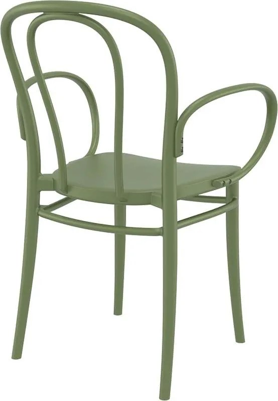 ΠΟΛΥΘΡΟΝΑ ΒΙΚΤΟΡ XL OLIVE GREEN ΠΟΛ/ΝΙΟΥ 57Χ52Χ85εκ.
