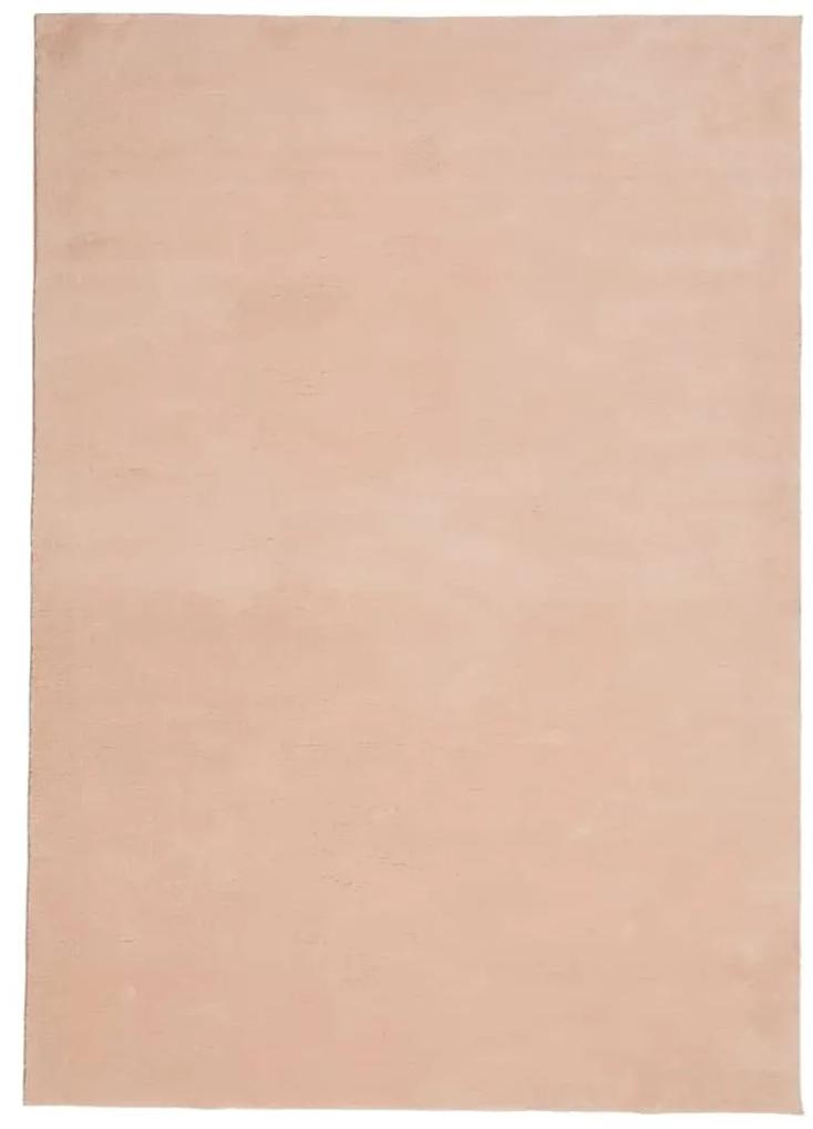 Χαλί HUARTE με Κοντό Πέλος Μαλακό/ Πλενόμενο Ροδαλό 140x200 εκ. - Ροζ