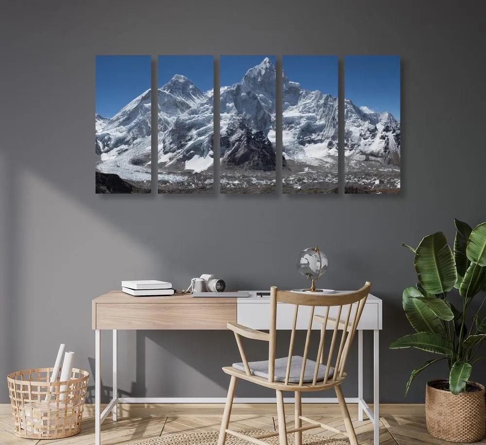 Εικόνα 5 μερών όμορφη κορυφή του βουνού - 100x50