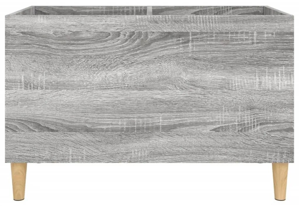 Δισκοθήκη Γκρι Sonoma 74,5 x 38 x 48 εκ. από Επεξεργασμένο Ξύλο - Γκρι