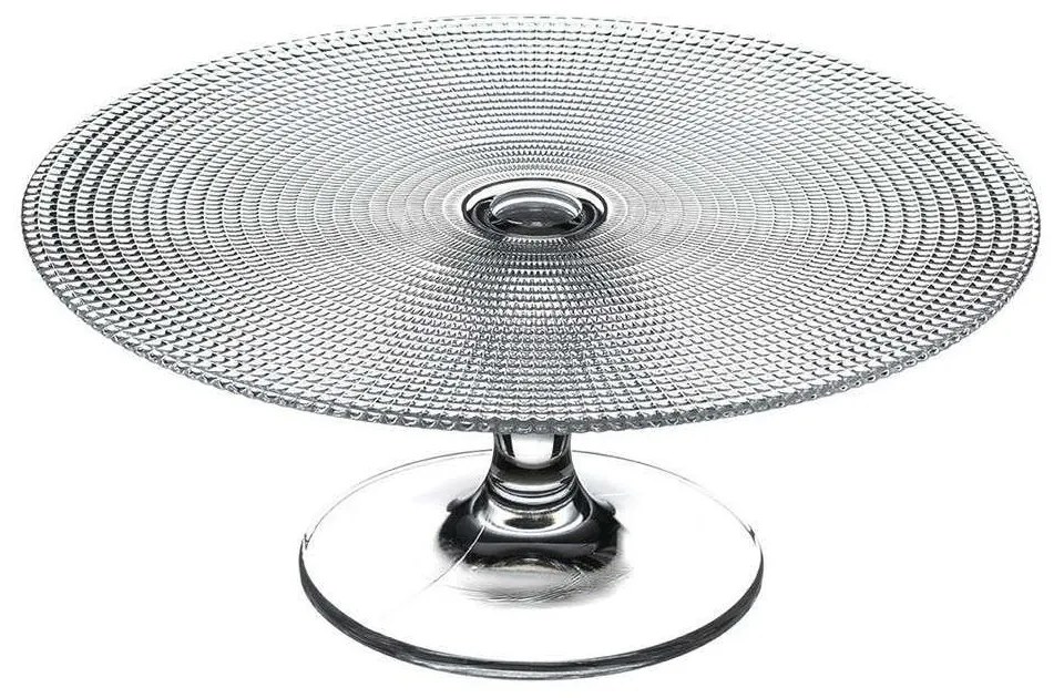 Τουρτιέρα Patisserie SP95240G1 Φ28cm Clear Espiel Glass
