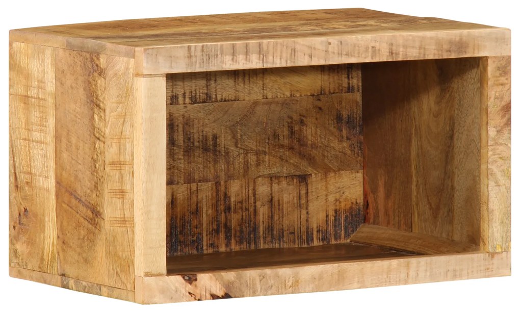vidaXL Επιτοίχιο Κομοδίνο 40x30x25 εκ. Μασίφ Ξύλο Μάνγκο