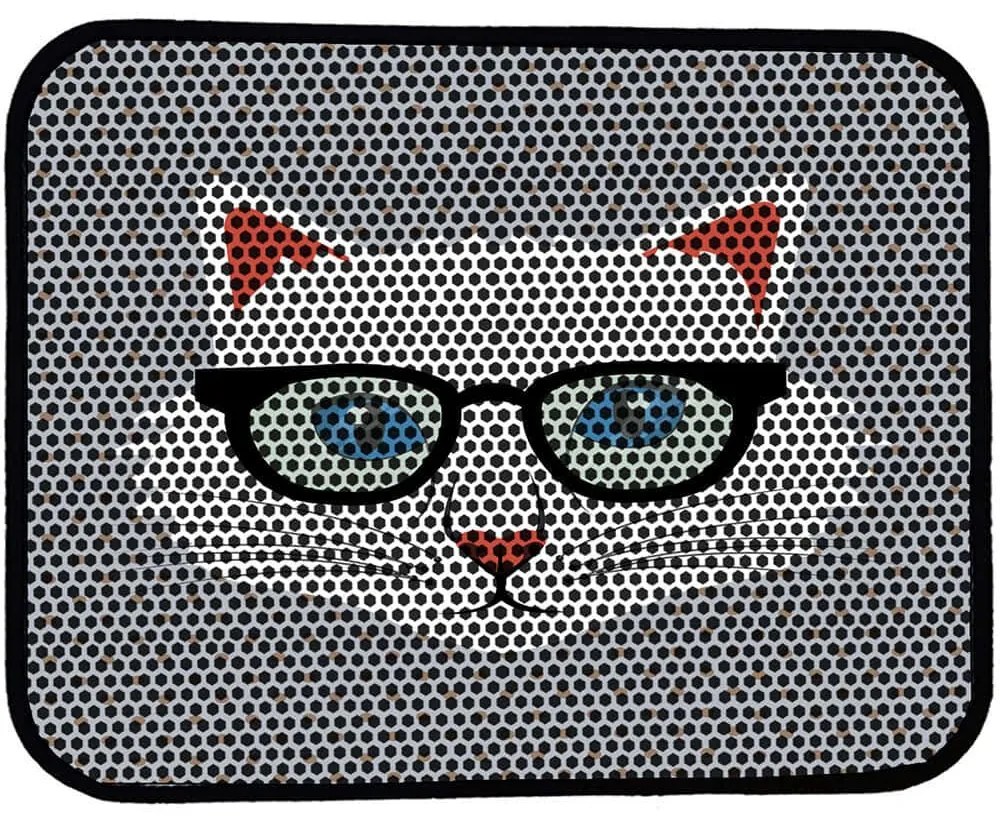 Χαλάκι Συλλογής Άμμου Γάτας 686GRV1538 45x60cm Multi Petpetite