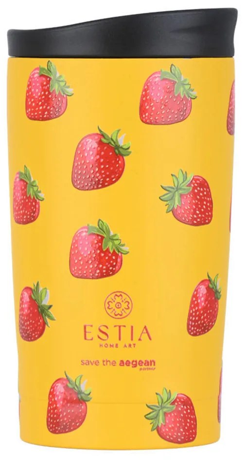 Ποτήρι Θερμός 350ml Estia Save The Aegean Berry Bright 01-31862