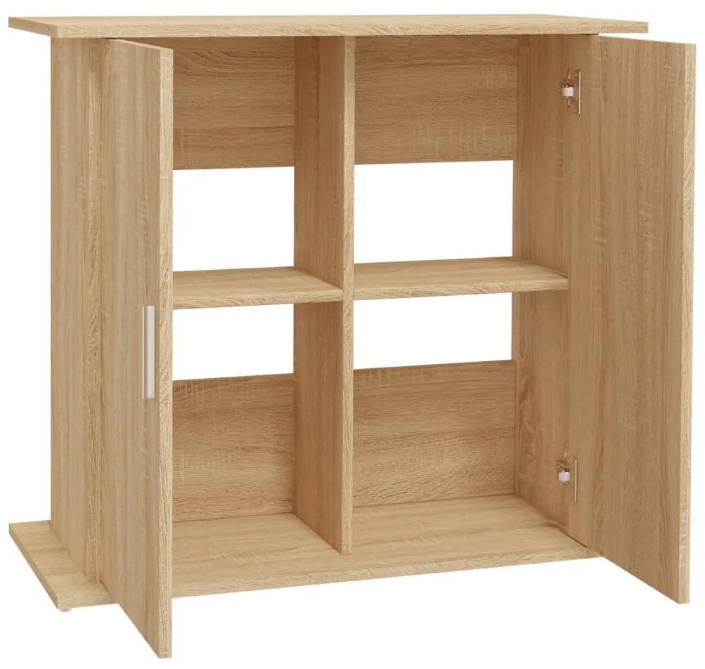 vidaXL Βάση Ενυδρείου Sonoma Δρυς 81 x 36 x 73 εκ. από Τεχνητό Ξύλο