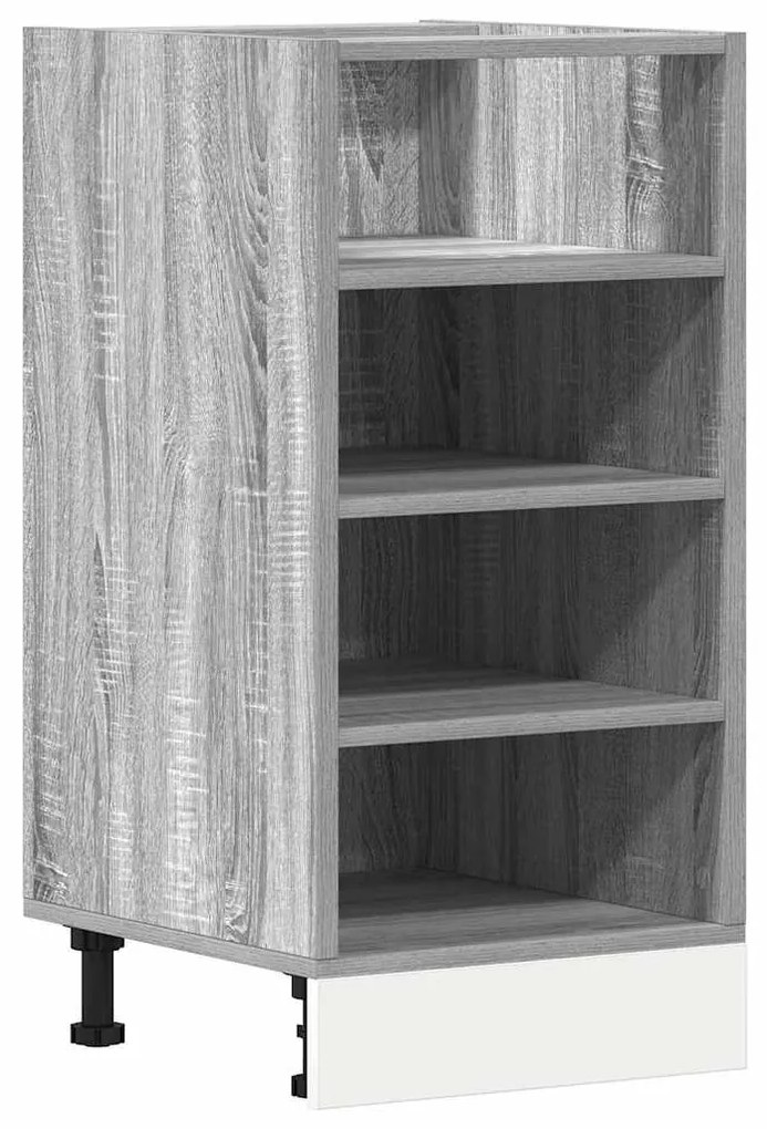 vidaXL Ντουλάπι "Riga" Γκρι Sonoma 40x44,5x81,5 εκ. από Τεχνητό Ξύλο