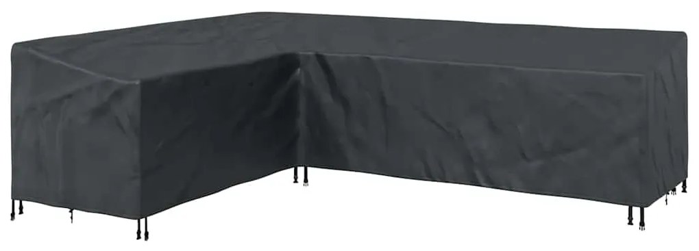 vidaXL Κάλυμμα Επίπλων Εξωτερικού Χώρου 286 x 222 x 80 εκ. Ύφασμα 600D