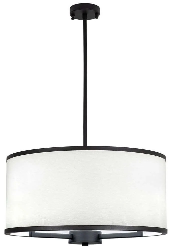 Φωτιστικό Οροφής Way 942FLG1642 50x50x84cm 3xE27 40W Black-White Opviq