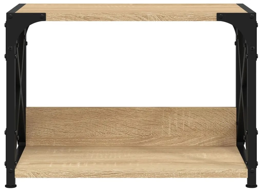 vidaXL Βάση Εκτυπωτή 2 Επιπέδων Sonoma Δρυς 44x26x31,5 εκ Επεξ. Ξύλο