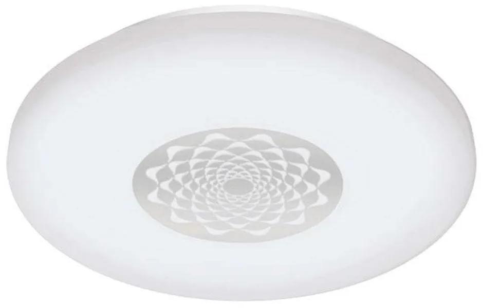 Φωτιστικό Οροφής-Πλαφονιέρα Με Εφέ Κρυστάλλου Capasso-Z 900008 34x7cm 4xLed 3,9W White-Clear Eglo