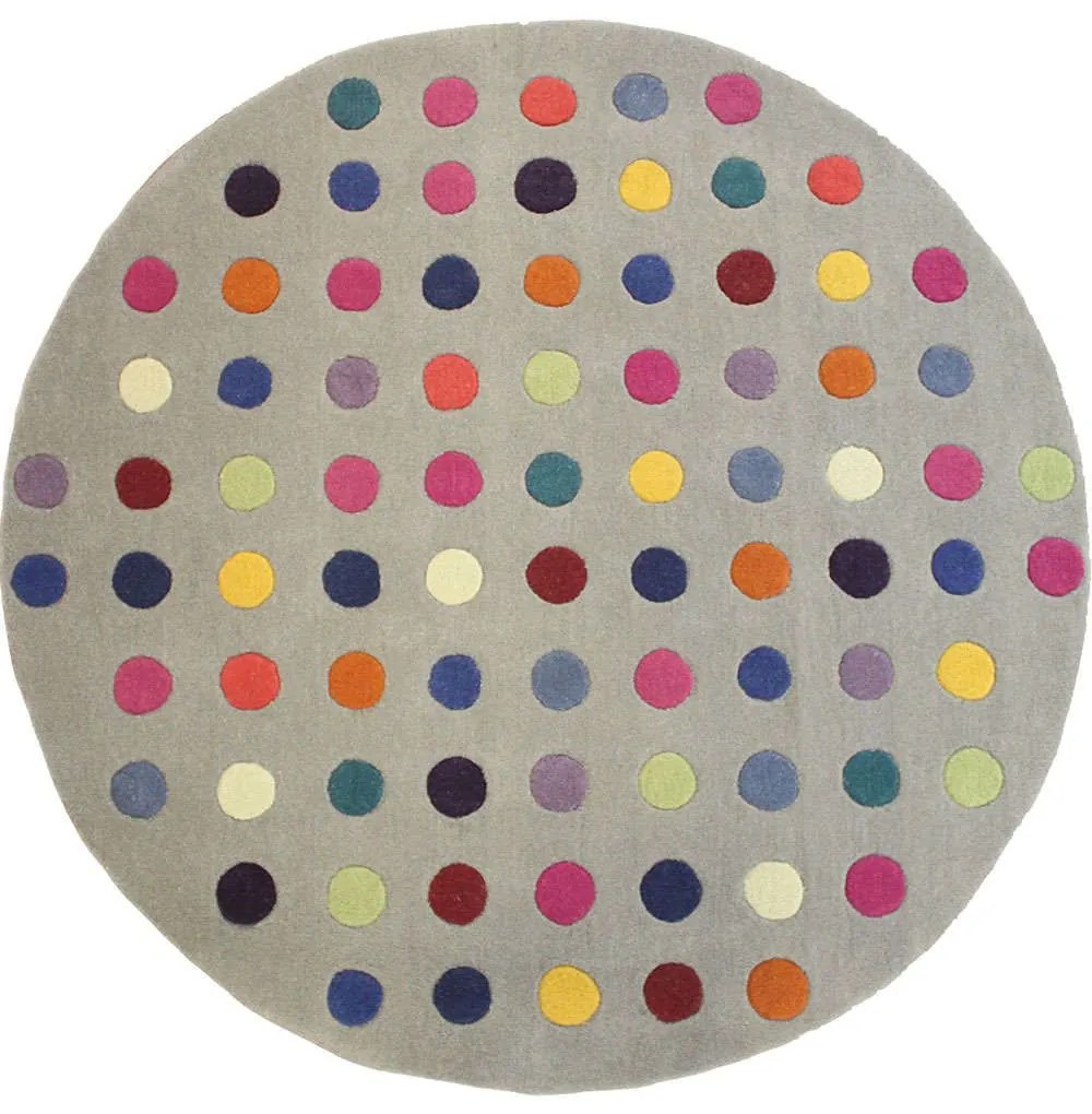 Χαλί Funk Spotty Multi Asiatic London 150X150cm Round