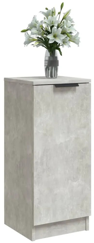 vidaXL Ντουλάπι Γκρι Σκυροδέματος 30x30x70 εκ. Επεξεργασμένο Ξύλο