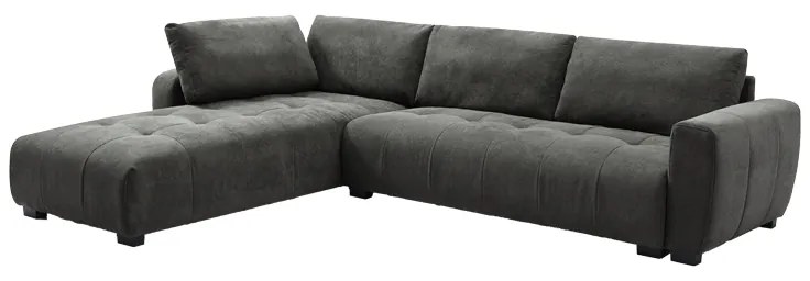Intrahome Kαναπές δεξια γωνία Gianco Intrahome ύφασμα σε γκρι απόχρωση 298x208x85εκ | SKU: INTRAPA-185111159