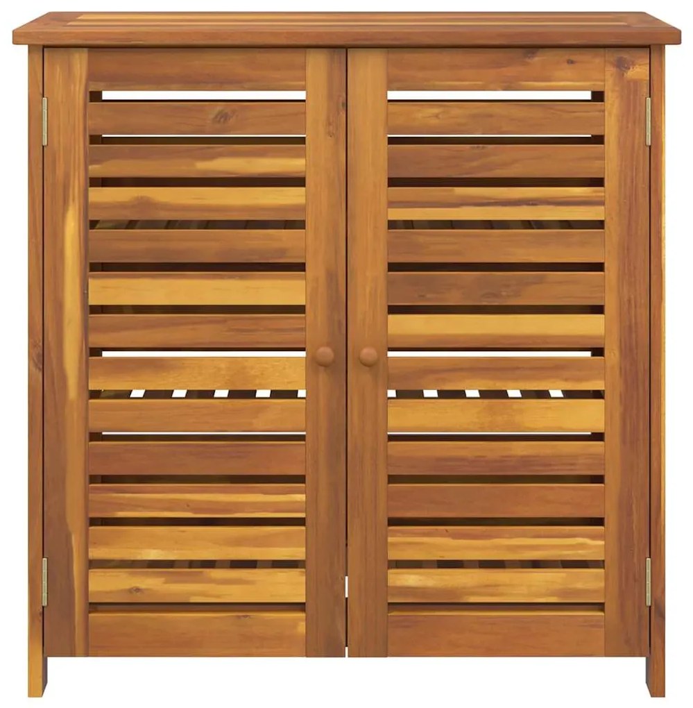 vidaXL Ντουλάπι Κήπου Φυσικό 90 x 40 x 90 εκ. Στερεό Ξύλο Ακακίας