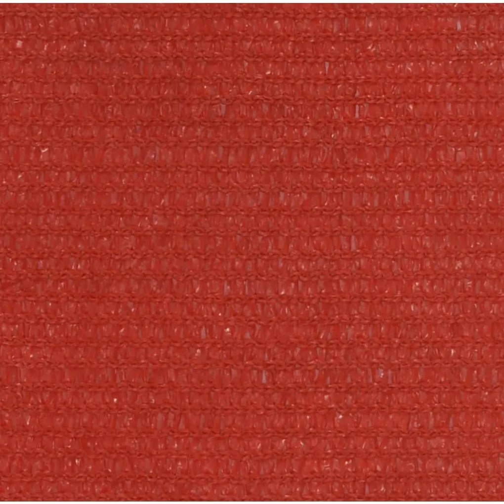 Πανί Σκίασης Κόκκινο 3,6 x 3,6 μ. από HDPE 160 γρ./μ² - Κόκκινο