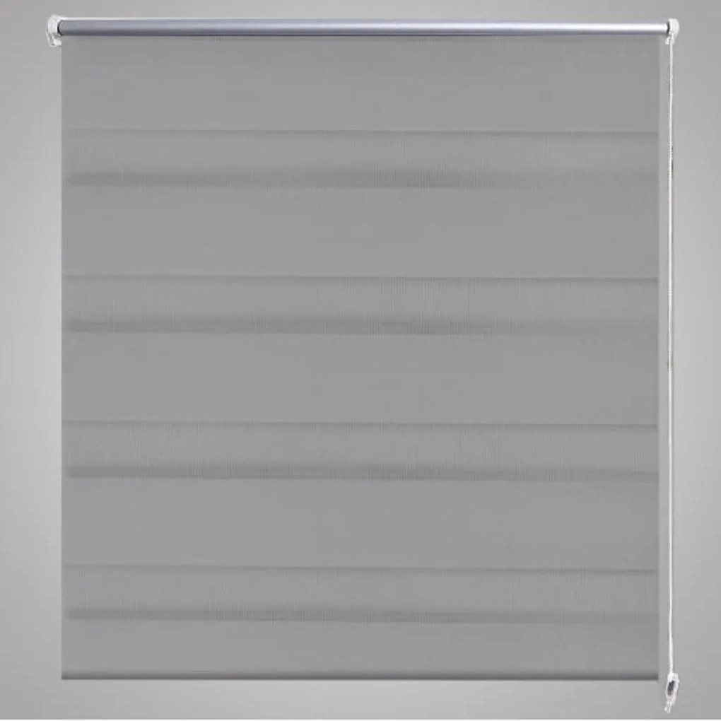 vidaXL Σύστημα Σκίασης Ρόλερ Zebra Γκρι 50 x 100 εκ.