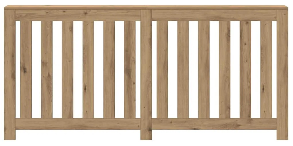 vidaXL Κάλυμμα Καλοριφέρ Αρτισιανή Δρυς 175x20x82εκ Επεξεργασμένο Ξύλο