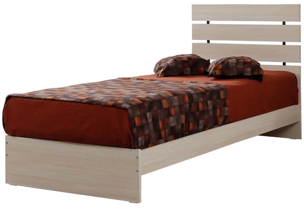 Κρεβάτι Fuga (Για Στρώμα 90x200cm) 801CMY5306 95x205x100cm Oak Single