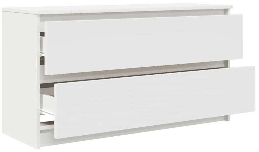 vidaXL Έπιπλο Τηλεόρασης Λευκό 100x35x54 εκ. Επεξεργασμένο Ξύλο