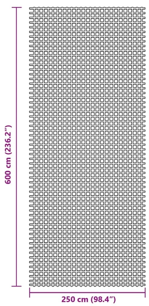 Χαλί Σκηνής Μπλε 6x2,5 μ.