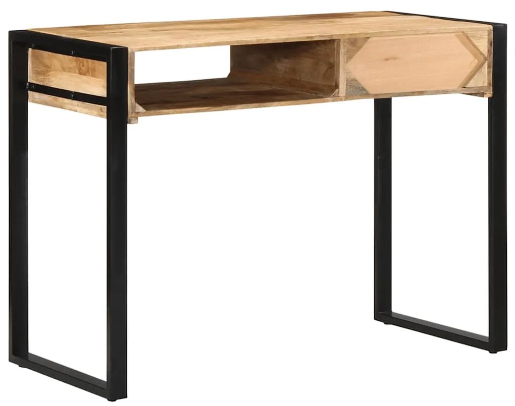 vidaXL Γραφείο 100x50x75 cm Στερεό ακατέργαστο ξύλο Mango
