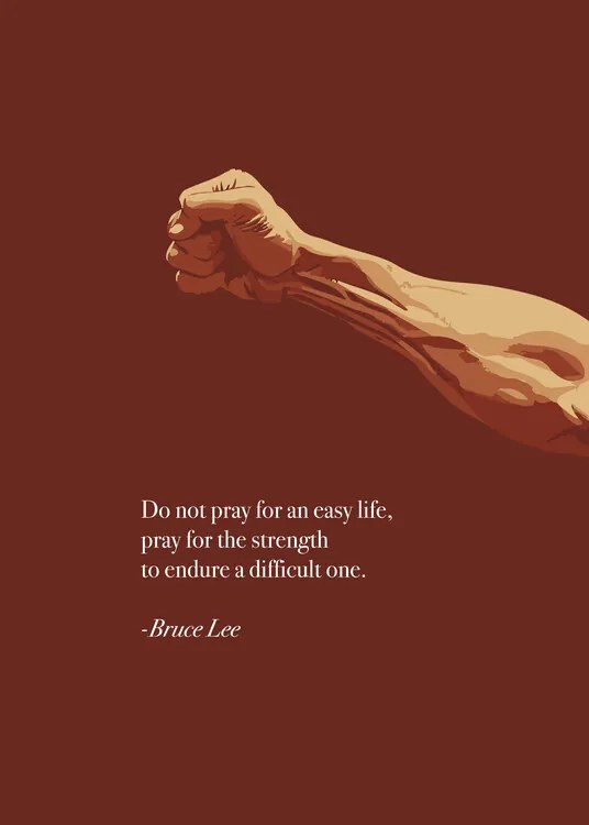 Εικονογράφηση Bruce Lee Quote, Andreas Magnusson