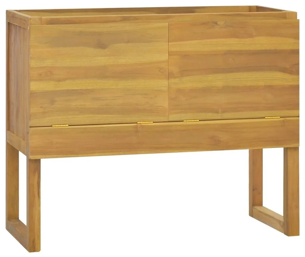 ΈΠΙΠΛΟ ΜΠΑΝΙΟΥ 90 X 45 X 75 ΕΚ. ΑΠΟ ΜΑΣΙΦ ΞΥΛΟ TEAK 338248