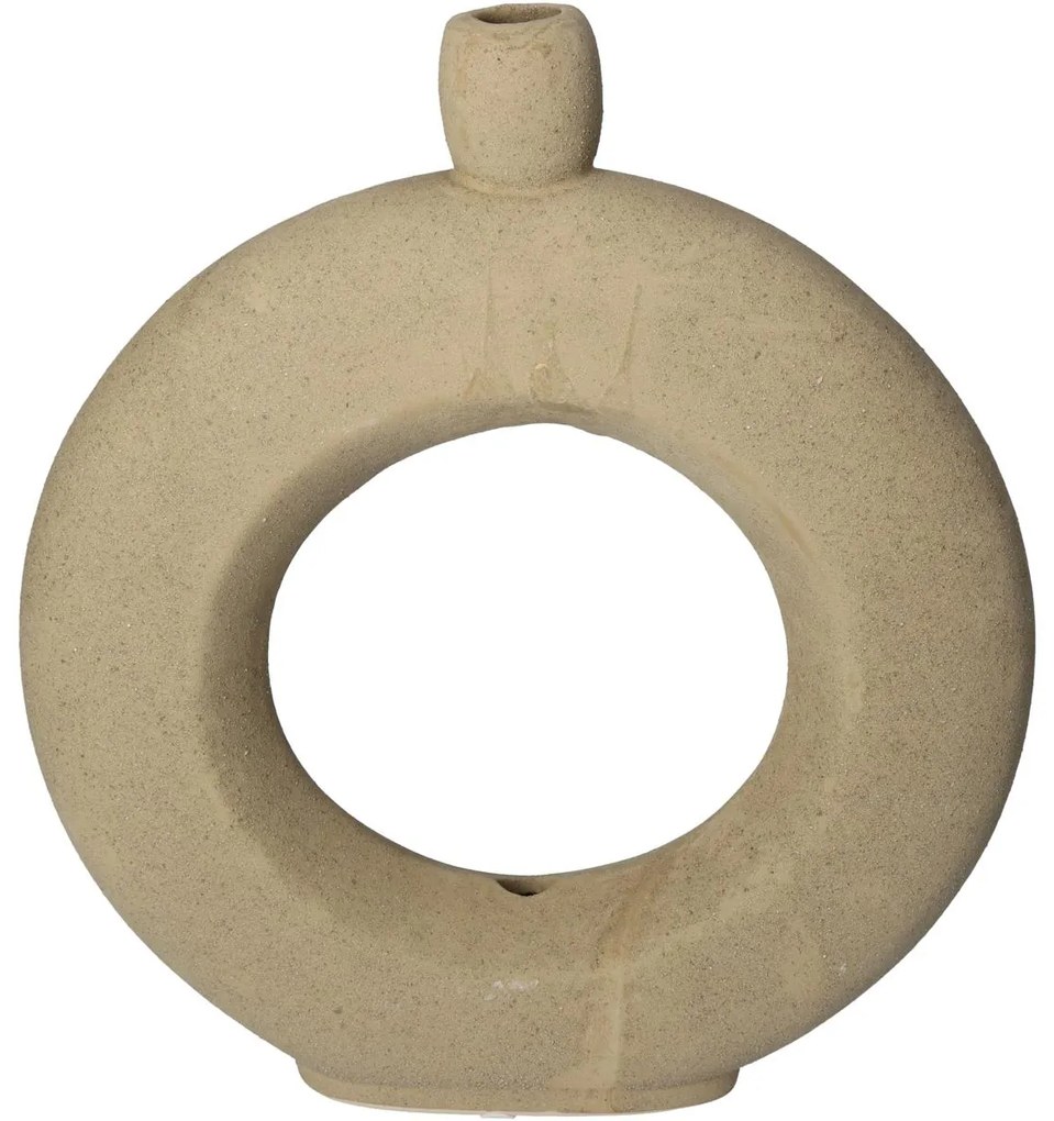 Βάζο ArteLibre Καφέ Κεραμικό 27x5.6x30.5cm Arte-05154420