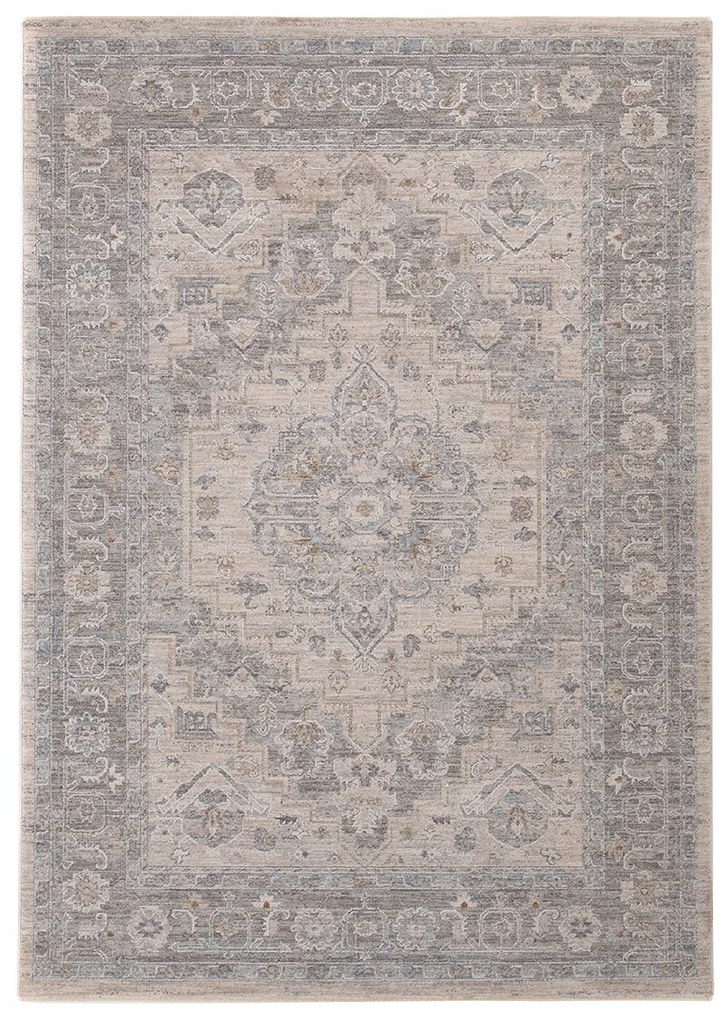 Χαλί (140x190) Royal Carpet Tabriz 647 L.Grey