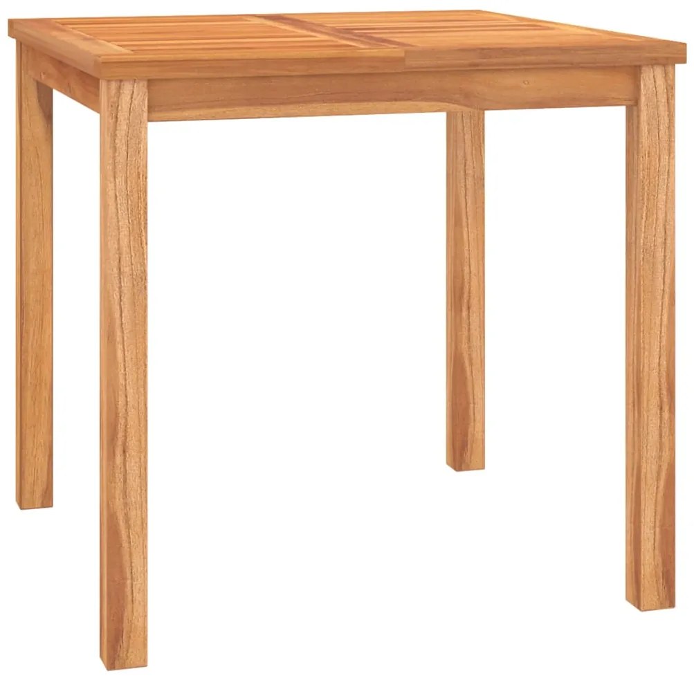 vidaXL Σετ Τραπεζαρίας Κήπου 3 Τεμαχίων από Μασίφ Ξύλο Teak